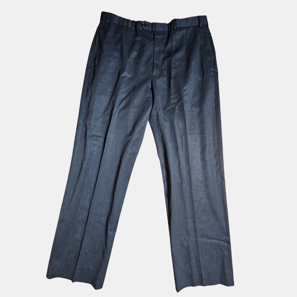 Brooks Brother 346 Wool Flat‎ Front Dress Pants 36x32 Straight Leg Old Money